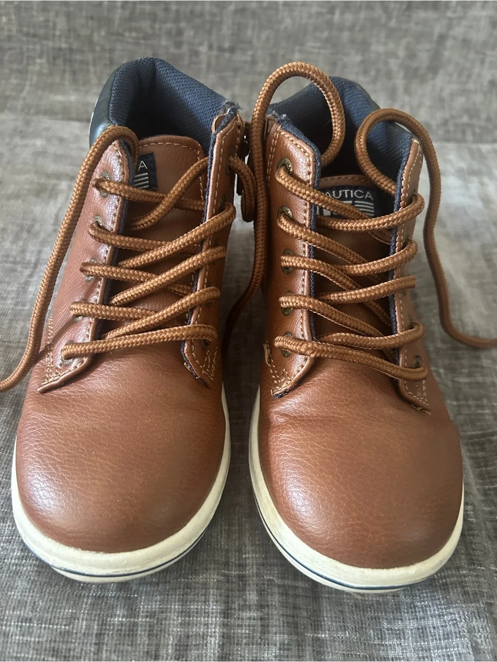 Nautica toddler zip up boots